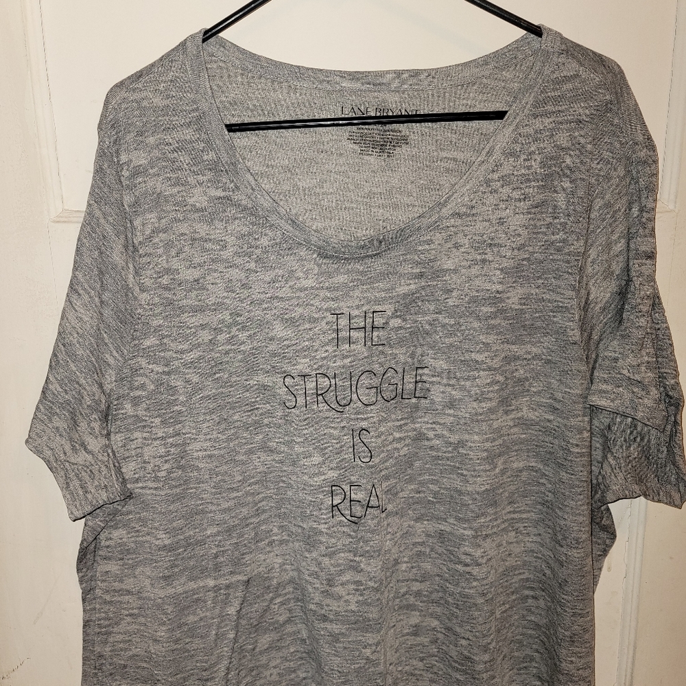 Lane Bryant Burnout Tee size 22/24